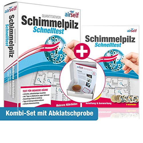 Schimmeltest airself Schimmel Test Kombipaket „Abklatsch“