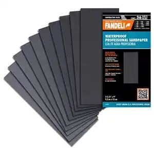 Schleifpapier fandeli wasserfest koernung von 120 bis 2500