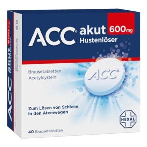 Expectorant ACC antitussif aigu 600 mg comprimés effervescents