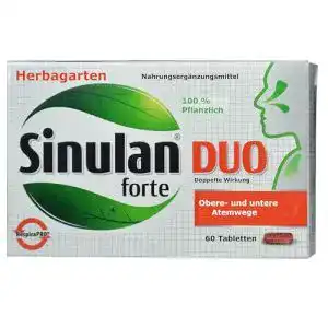 Schleimlöser Herbagarten Sinulan Duo Forte 60 Tabletten