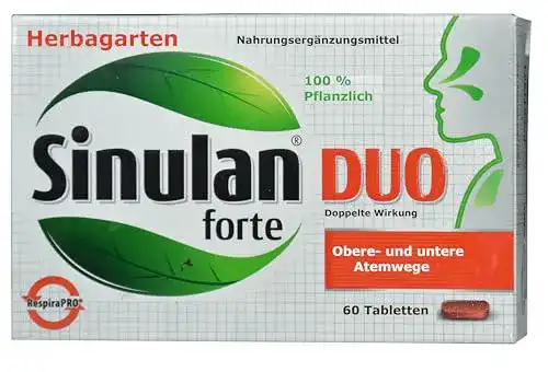 Schleimlöser Herbagarten Sinulan Duo Forte 60 Tabletten