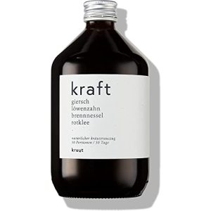 Expectorante kruut Kraft extrato de ervas orgânico 500ml, elixir