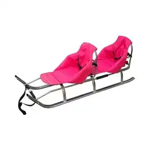 Schlitten schlitten duo aus aluminium 2in1 kinder duo