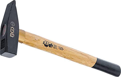 Schlosserhammer BGS 854, Holz-Stiel, DIN 1041, 500 g