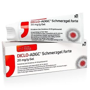 Gel para el dolor ADGC DICLO- forte 100 g, alivio eficaz del dolor