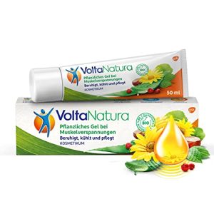 Gel analgésico VoltaNatura, gel vegetal, tensión muscular