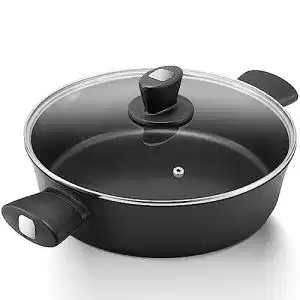 Schmorpfanne fadware mit deckel 28cm 38l induktion