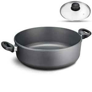 Hoffmann sauté pan with 32 cm high rim induction