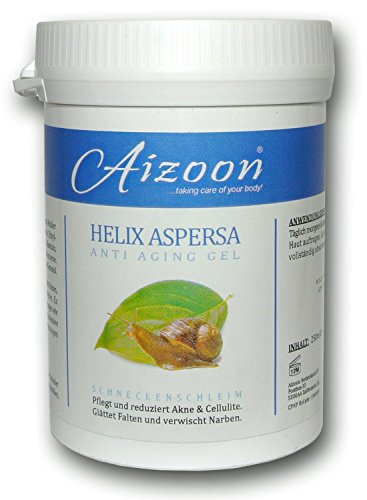 Crème d'escargot Aizoon 3 pièces 250ml gel d'escargot