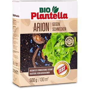 Grão de caracol Plantella orgânico 500g para proteção contra caracóis