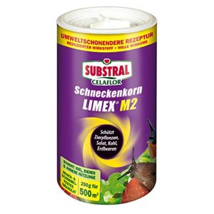 Bolitas para caracoles Substral Celaflor Limex M2, natural, resistente a la lluvia