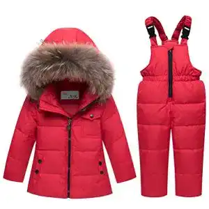 Schneeanzug kinder odziezet unisex baby kinder puffer winter