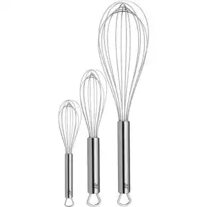 Schneebesen wmf profi plus set 3 teilig edelstahl teilmattiert