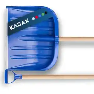 Schneeschieber kadax schneeschaufel mit ergonomischem griff