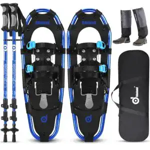 Schneeschuhe odoland mit steighilfe allround 4 in 1