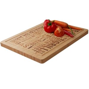 Cutting board ecosa XXL 40×30 cm, made from sustainable bamboo