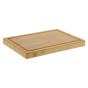 Cutting board twin cutting board made of solid bamboo wood