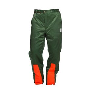 Calças de proteção contra cortes WOODSafe classe 1, calças florestais, testadas em kwf