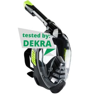 Šnorchlovací maska ​​Khroom by DEKRA® testovaná CO2 celomaska
