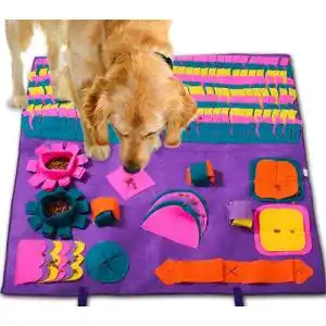 Schnueffelteppich patio plus hund 90x90cm gross pet matten