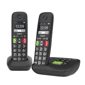 Schnurloses Telefon-Duo Gigaset E290A DUO Senioren