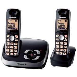 Dúo de teléfonos inalámbricos Panasonic KX-TG6522GB Dúo