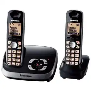 Schnurloses telefon duo panasonic kx tg6522gb duo