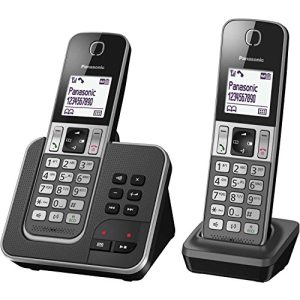 Dúo de teléfonos inalámbricos Panasonic KX-TGD322 Candy Bar