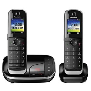 Dúo de teléfonos inalámbricos Teléfono familiar Panasonic KX-TGJ322GB