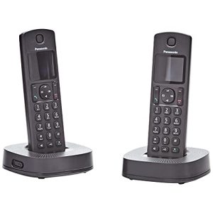 Dúo de teléfonos inalámbricos Panasonic Telefono KXTGC312SPB DUO