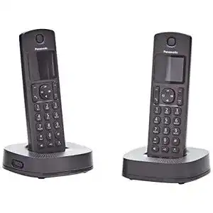 Schnurloses telefon duo panasonic telefono kxtgc312spb duo