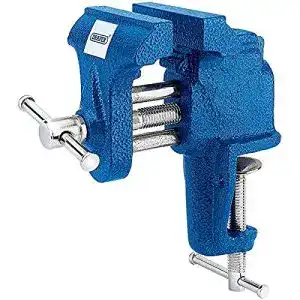 Schraubstock draper 38267 75 mm blau
