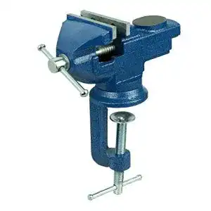 Schraubstock hrb 50 mm klemmbar fuer werkbank klein drehbar