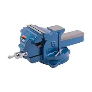 Schraubstock hrb robuster 100 125 150 mm 360 drehbar