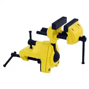 Schraubstock stanley maxsteel multiachsen mit drei achsen