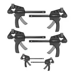 Schraubzwingen amazon basics 6 stueck einhandzwinge 2 stueck