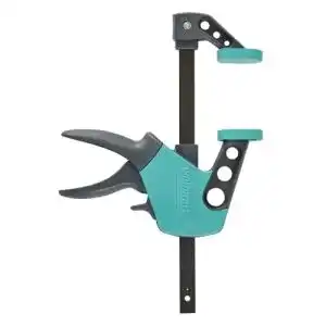 Schraubzwingen wolfcraft einhandzwinge easy 75 150 mm