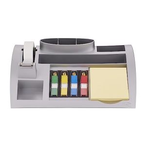 Schreibtischorganizer Post-it C50 Tisch-Organizer silber-metallic - schreibtischorganizer post it c50 tisch organizer silber metallic