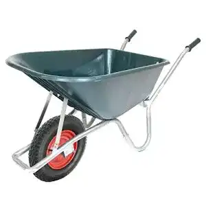 Schubkarre trutzholm 100 l 250kg tragkraft garten rostfrei bau