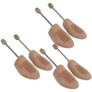 Shoe trees DELFA 3 pairs of shoe shapers birch wood