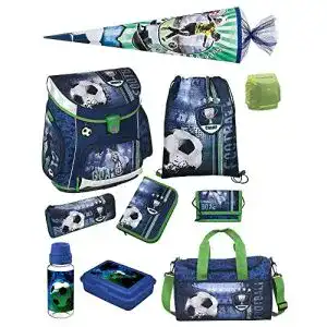 Schulranzen familando fussball set scooli campus fit 10tlg