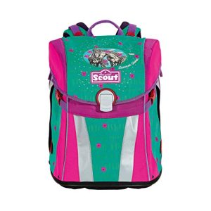 School backpack Scout Sunny Set 4 pieces. Summer Green