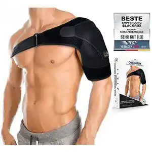 Schulterbandage blackrox omonrox sport damen herren
