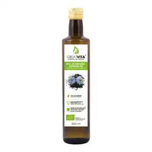 Schwarzkuemmeloel great vita greatvita bio kaltgepresst 500ml