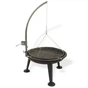 Schwenkgrill dema 3 bein rundgrill holzkohlegrill barbecue bbq