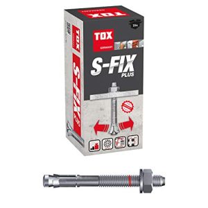 Heavy-duty dowel TOX 4210123 bolt anchor S-Fix Plus