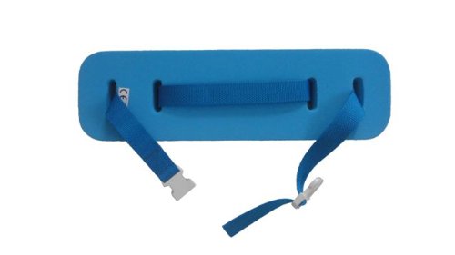Swimming belt toddler BLUE narrow with safety clasp - swimming belt toddler blue narrow with safety clasp