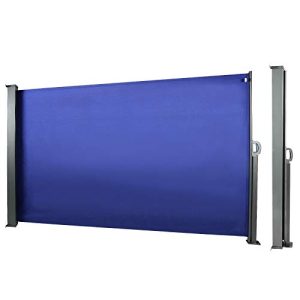 Side awning CCLIFE extendable privacy screen wind protection