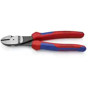 Seitenschneider knipex kraft schwarz atramentiert
