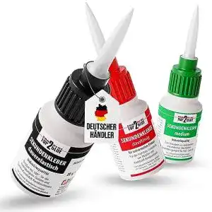 Sekundenkleber langlauf schuhbedarf 3x20g top2glue